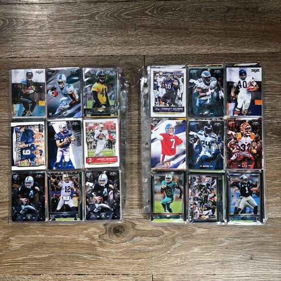 Football Card Lot Collection Topps Score Various Teams NFL Trading Cards - Picture 5 of 12